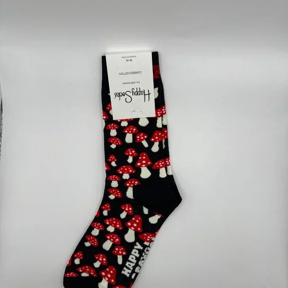 4 Pairs Happy Socks Size Medium Unisex NWT - Picture 2 of 13